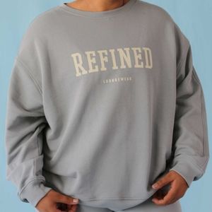 Oak + Fort Oversized Graphic Sweatshirt XS-S